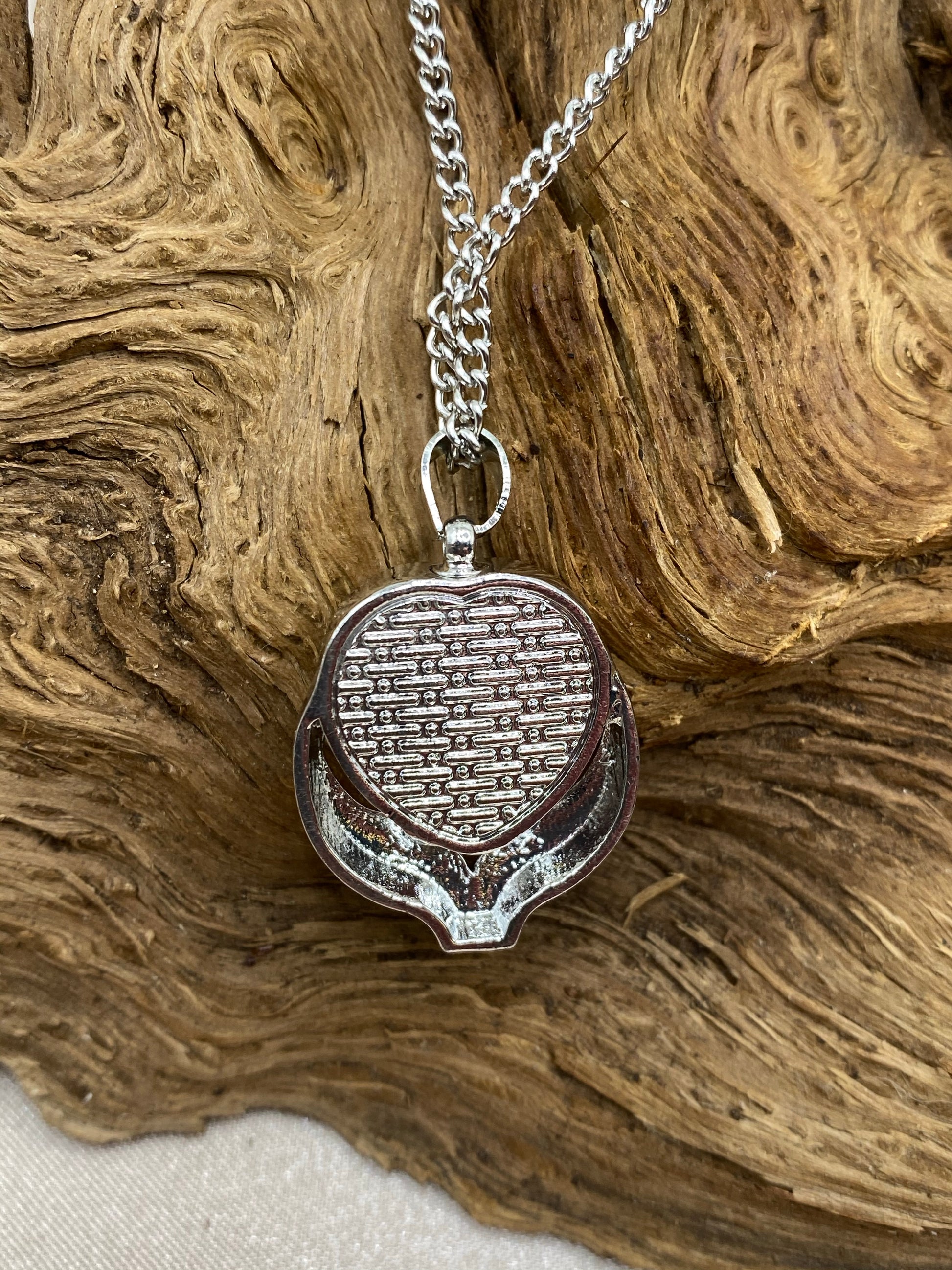 Back of heart necklace