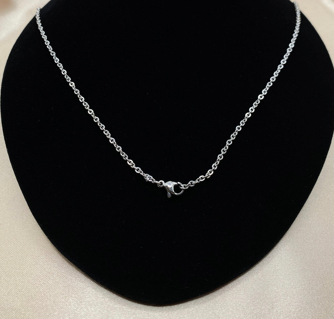 Silver Heart Cremation Necklace – 'My Dad, My Hero, My Angel' Engraved