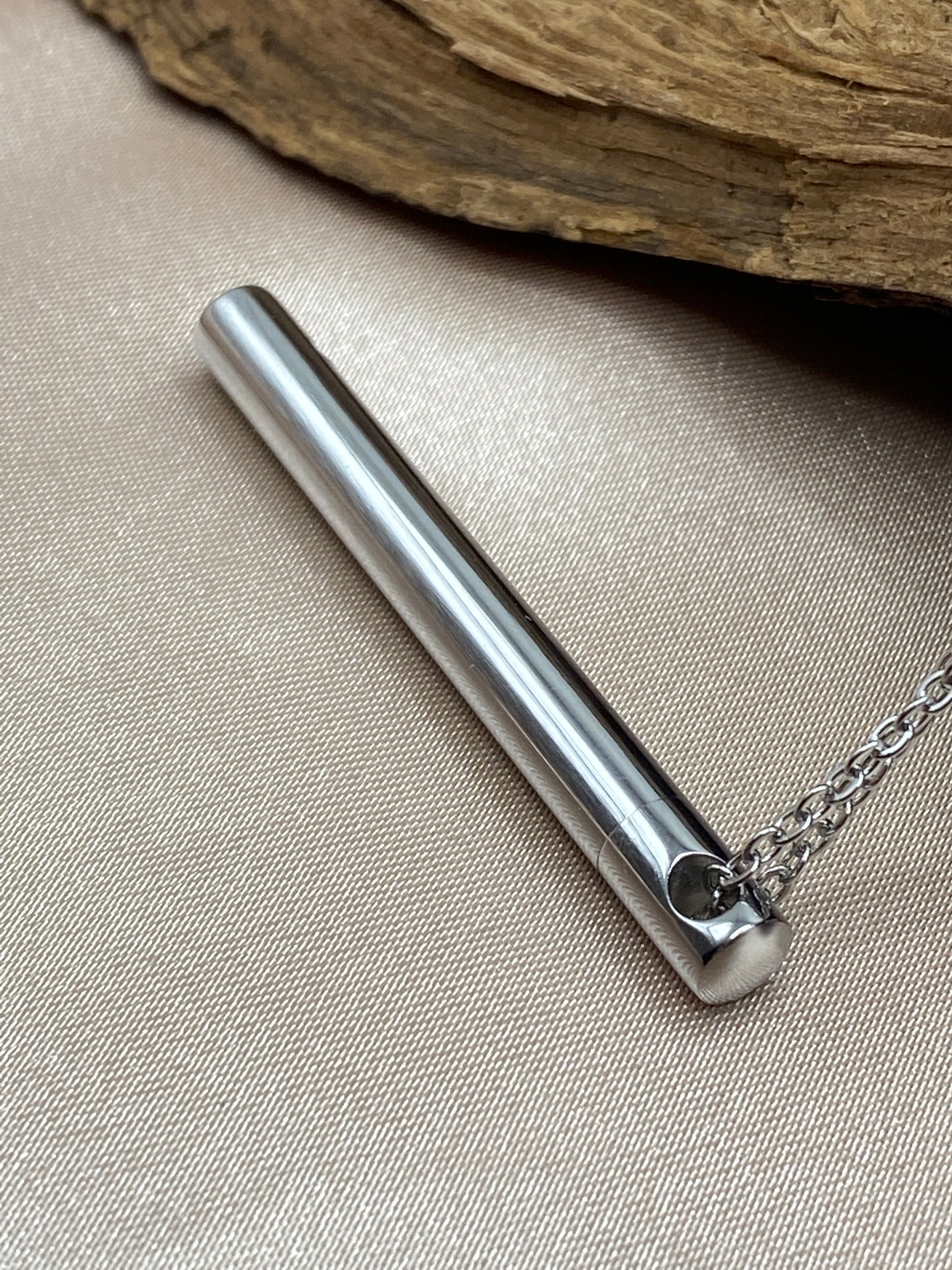 Stainless steel with 20' chain