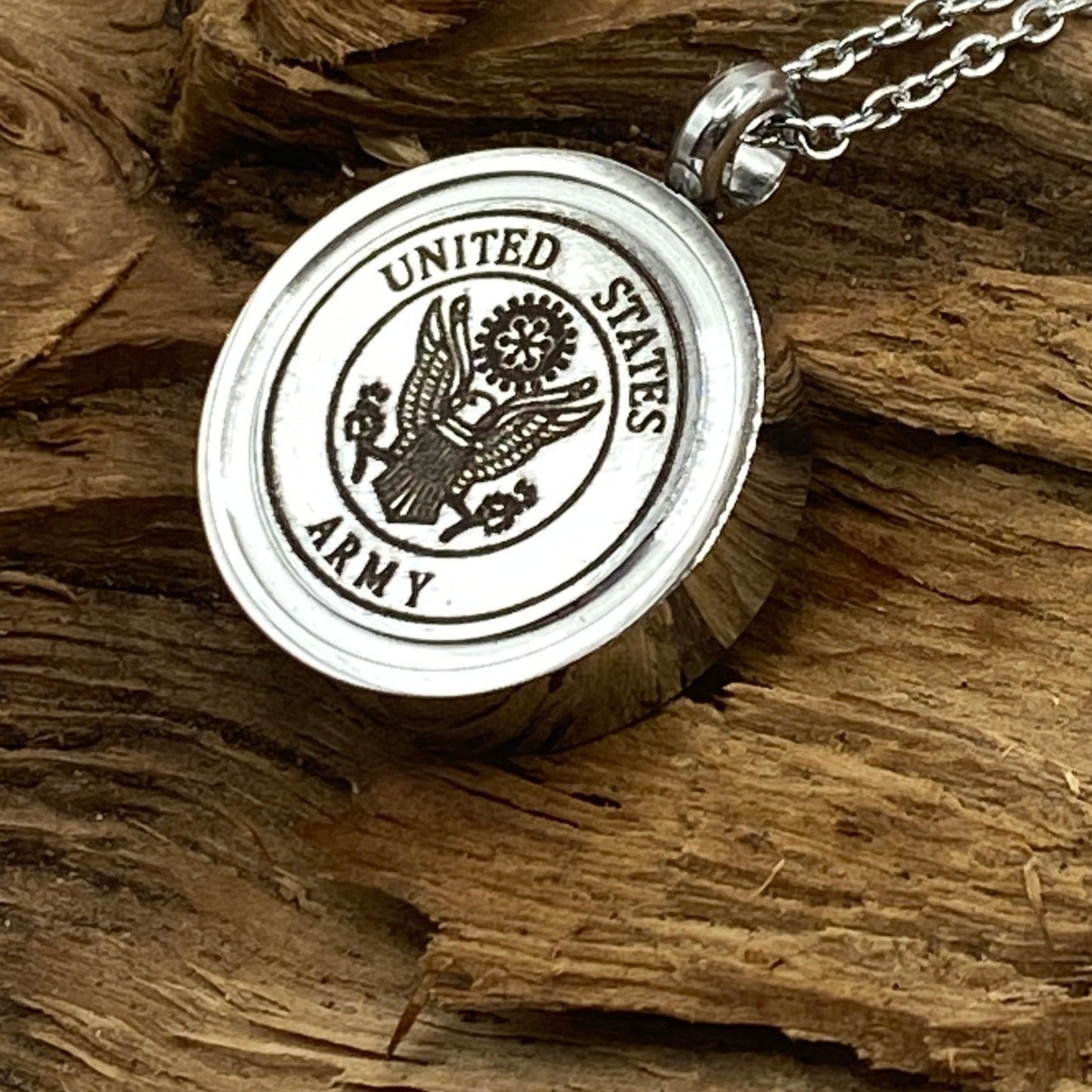 Cremation jewelry for men