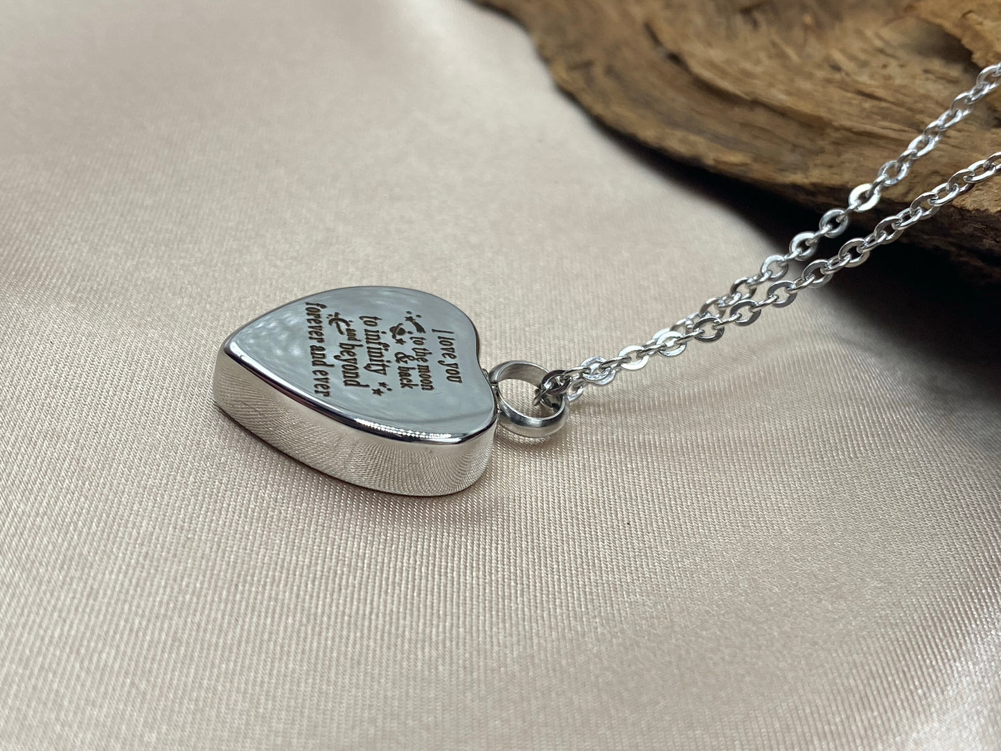 Stainless steel heart