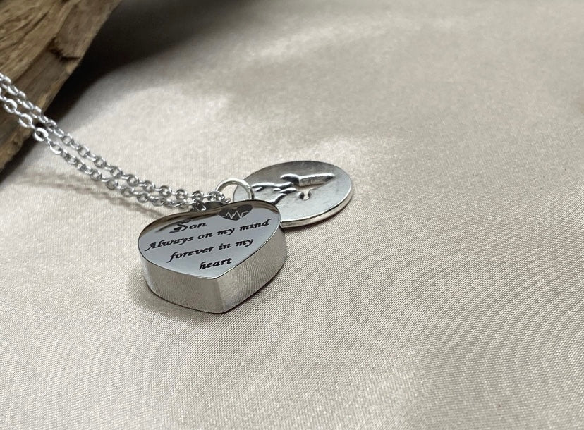 Tiffany & Co. - Sterling Silver Elsa Peretti Engraved Heart Chain Neck –  Current Boutique
