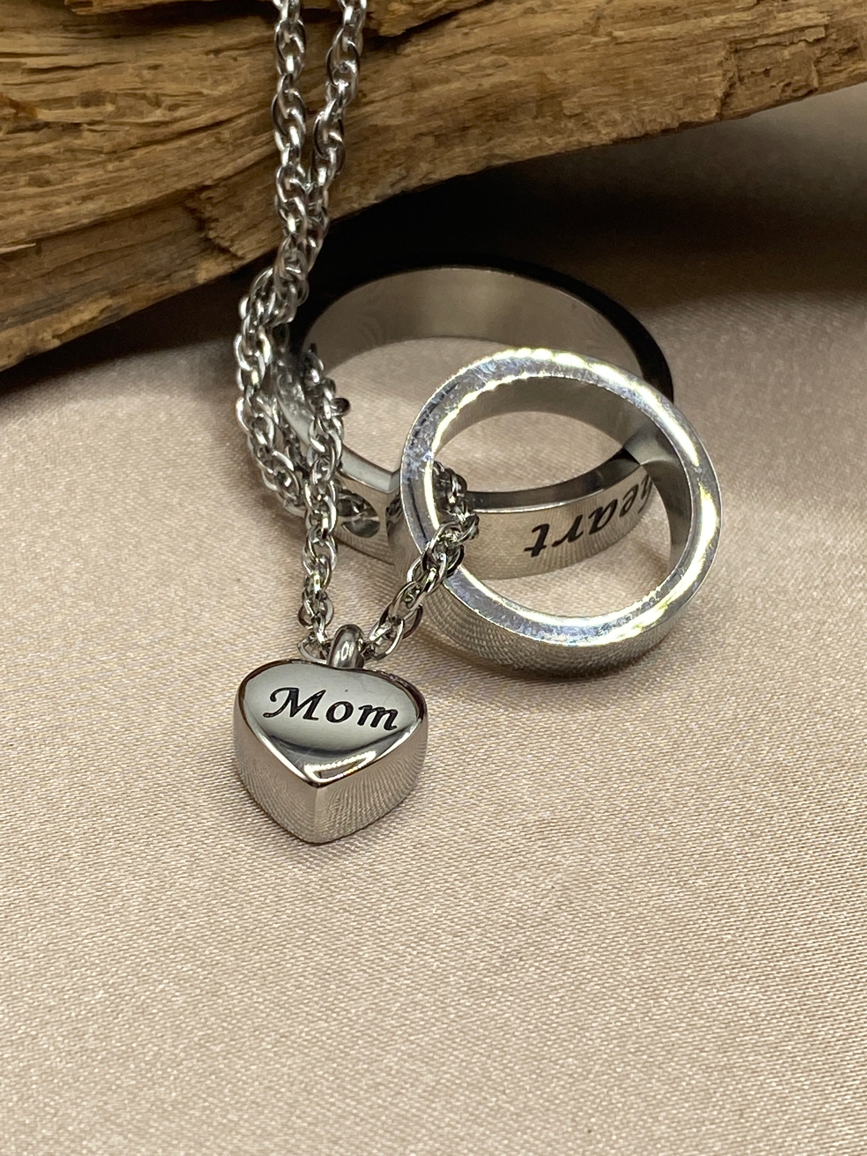 Urn Necklace For Mom, Ash Necklaces for Mom