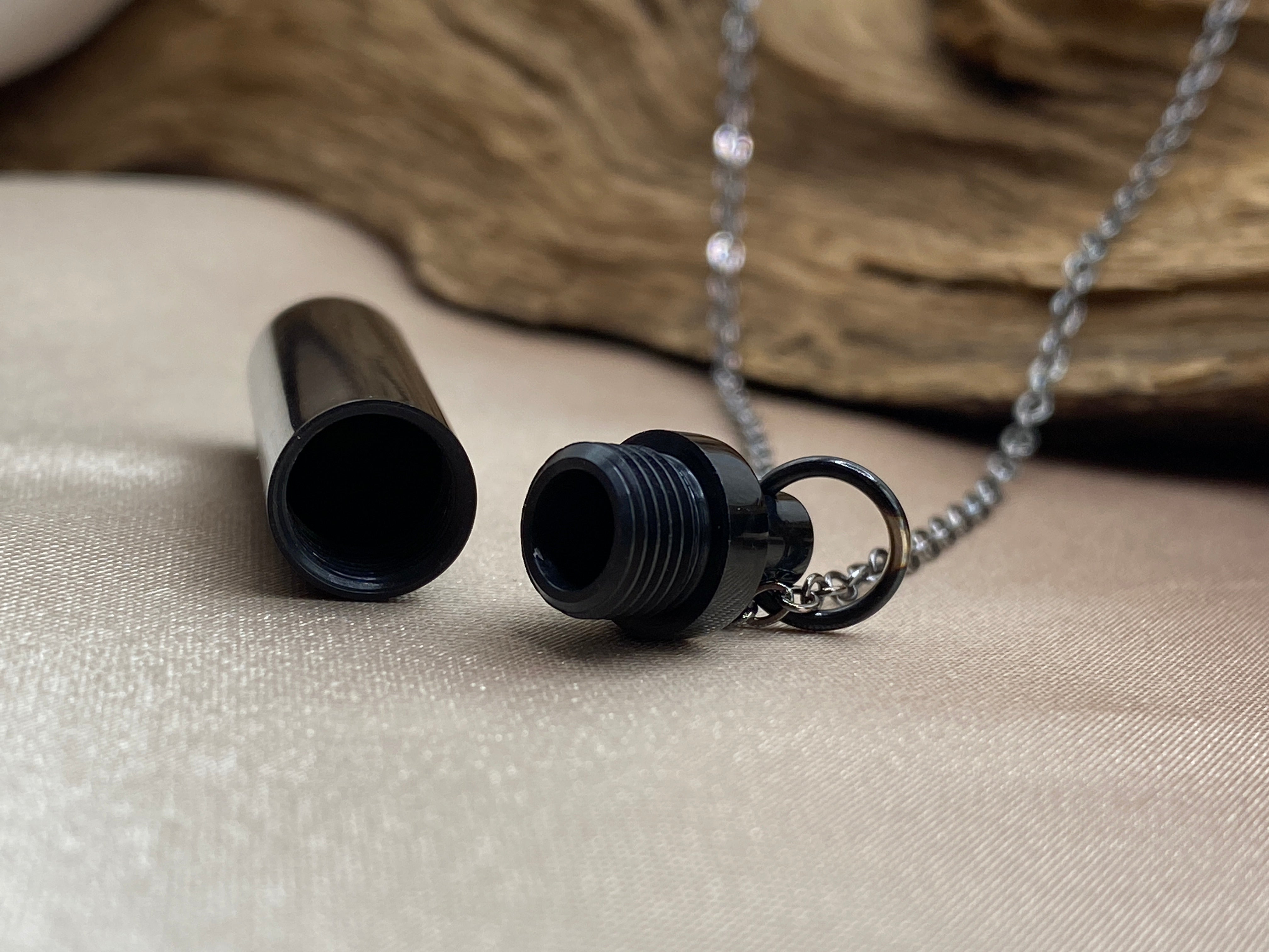 Cremation deals cylinder necklace