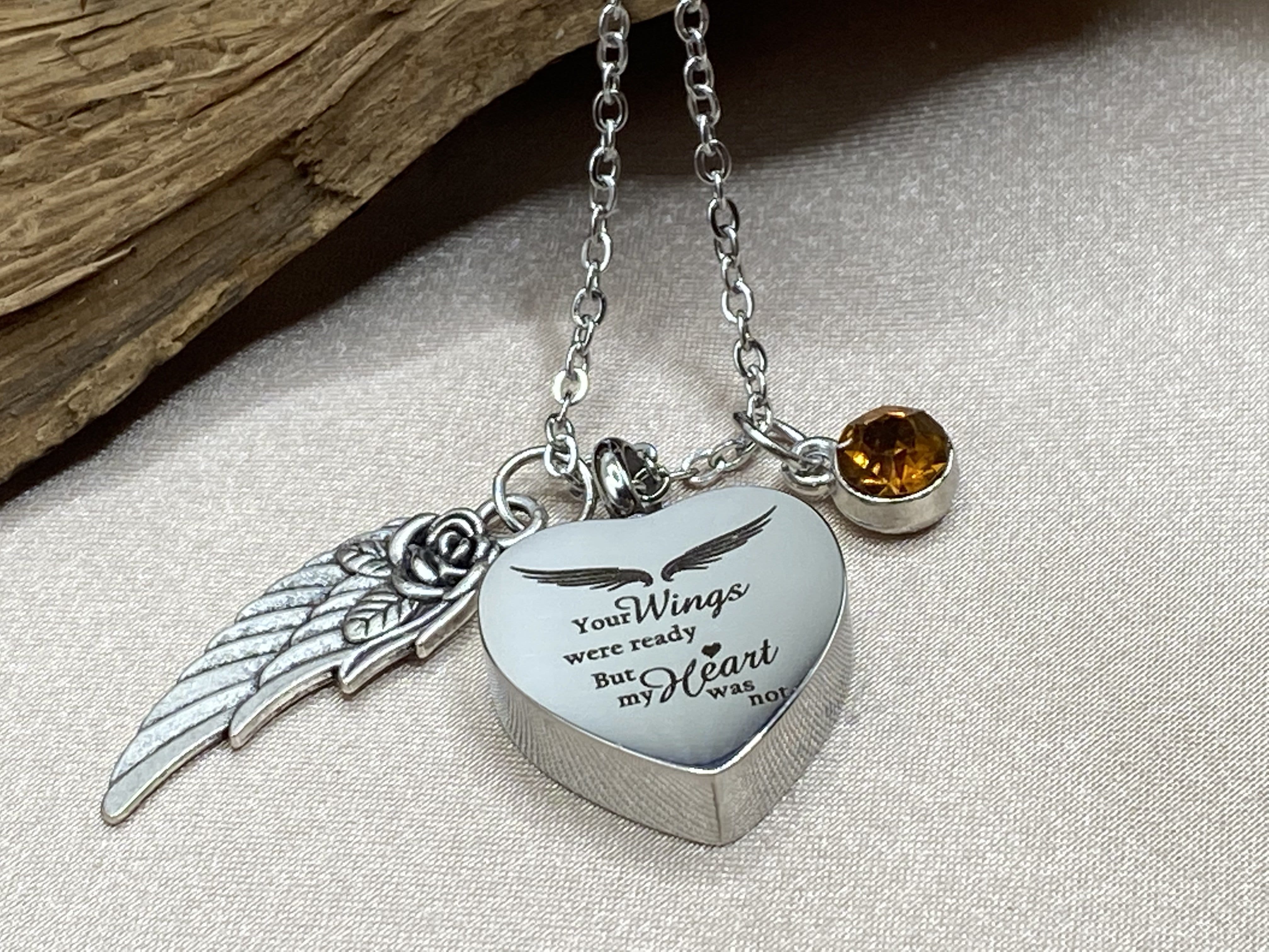 Always in My Heart Urn Locket Necklace for Ashes – Sarah & Essie