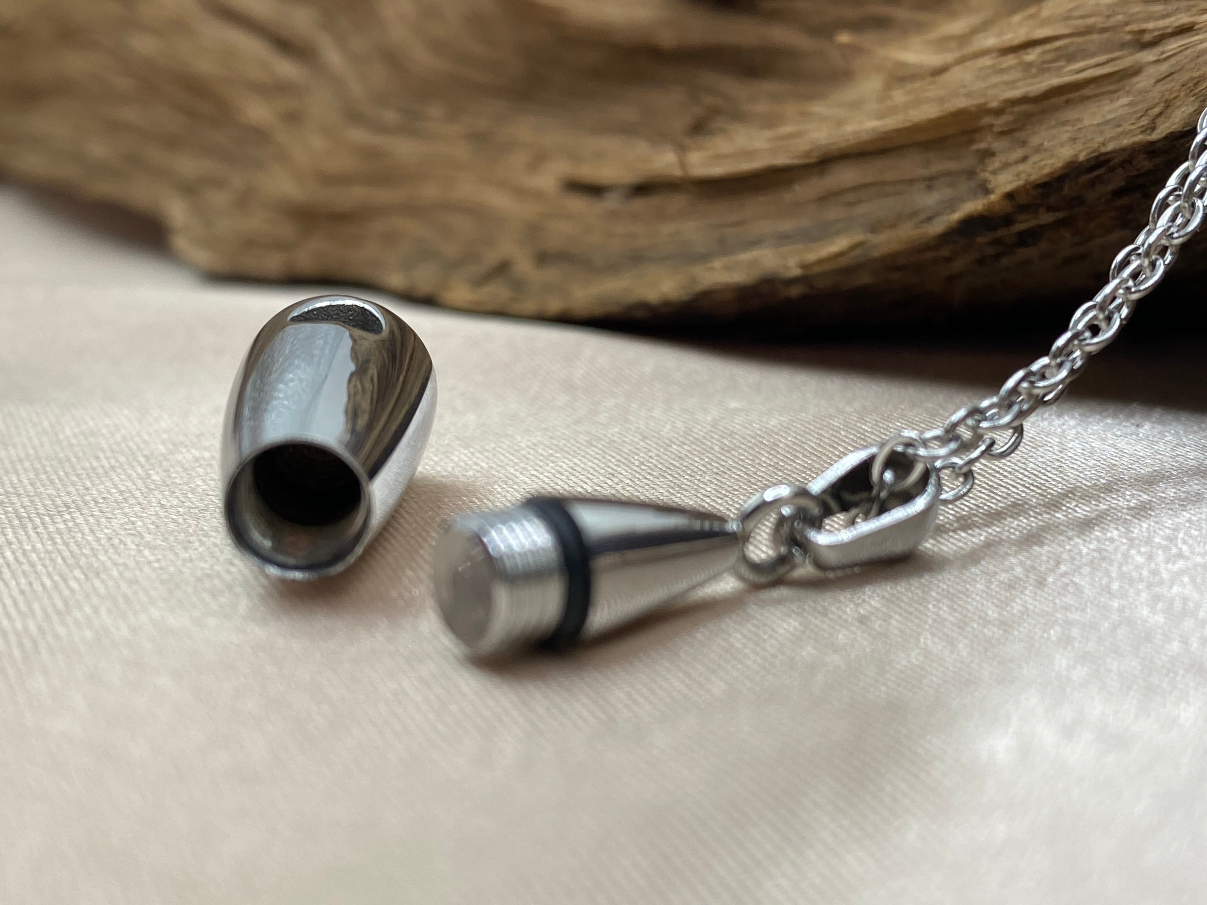 Rose Quartz Teardrop Urn Necklace for Ashes | Cremation Necklace | Ash  Holder | eBay
