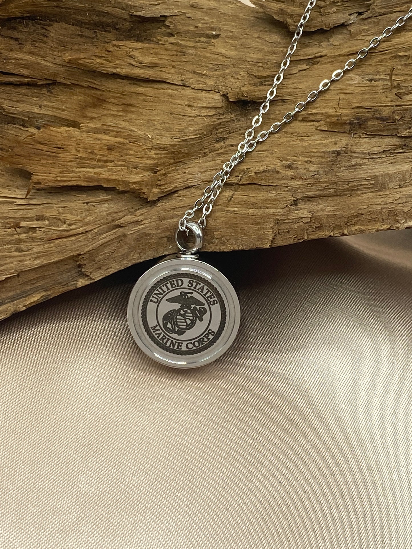 memorial cremation jewelry pendant necklace for Military